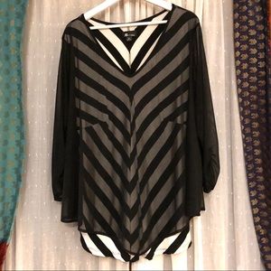 AB Studio Two Layer Top 2X EUC